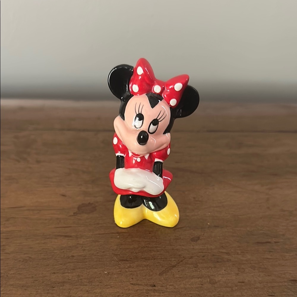 Vintage Disney Minnie Mouse Ceramic Figurine